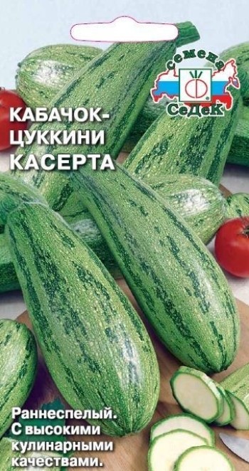 Кабачок Касерта цуккини 2г Седек