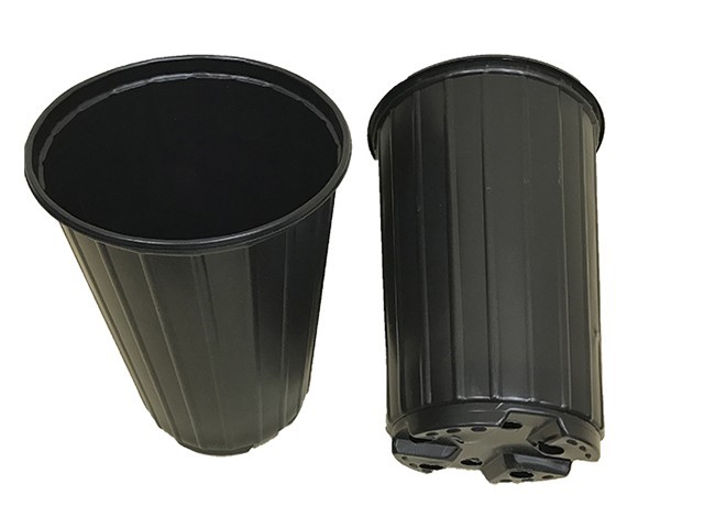 Горшок Д14МР (10шт) 2,0л полипр.,чёрный