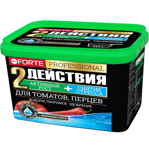 Удоб BONA FORTE для томатов, перцев 500г
