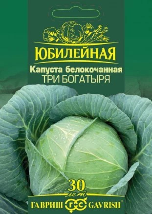 Капуста б/к Три богатыря 0,5гр ГШ Р.богатырь