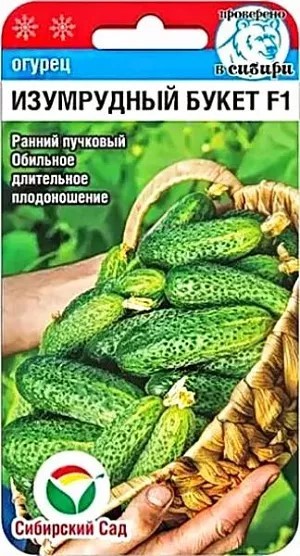 Огурец Изумрудный букет F1 7шт СС