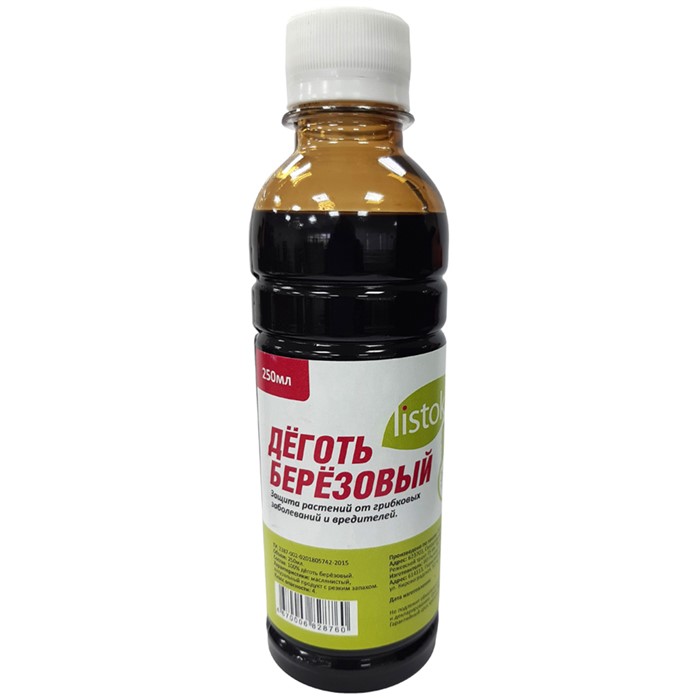 Деготь березовый 250мл LISTOK