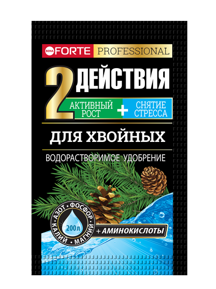 Удоб BONA FORTE для хвойных 100г