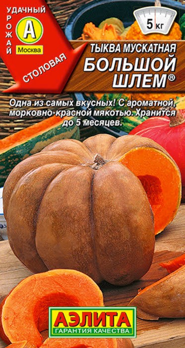 Тыква Большой шлем 1 гр. Аэлита