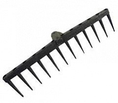 Грабли 12(11)-зуб пластм. б/ч О0007