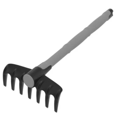 Грабельки ручные Агроном Премиум 7 зубьев, 40,5х17,5х8см 20217