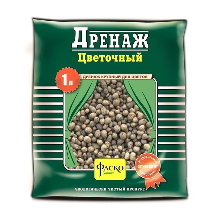 Дренаж Цветочный крупный 1л