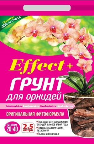 Грунт "Effect+" для орхидей 2,5л