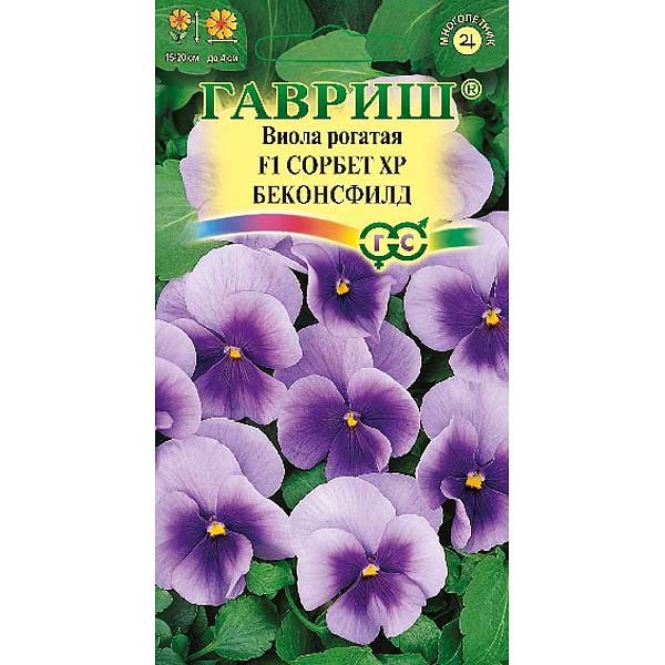 Виола рогатая Сорбет XP Беконсфилд F1 4шт ГШ