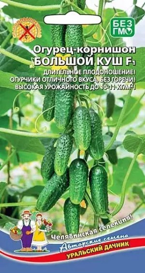 Огурец корнишон Большой куш F1 10 шт. (УД)
