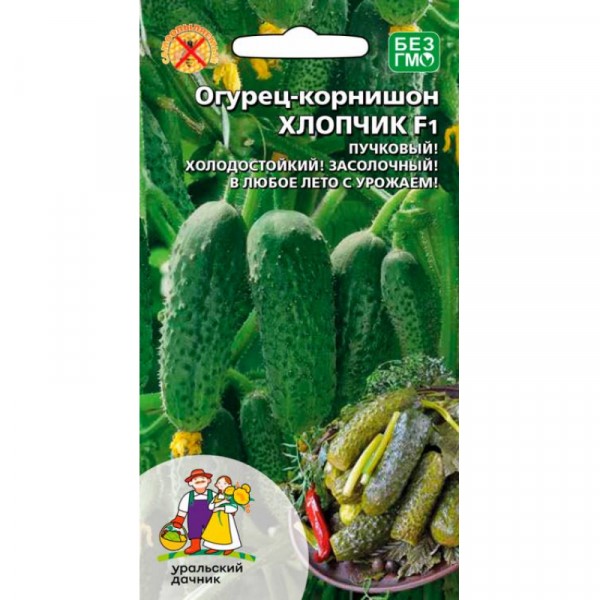Огурец Хлопчик корнишон F1 10шт УД