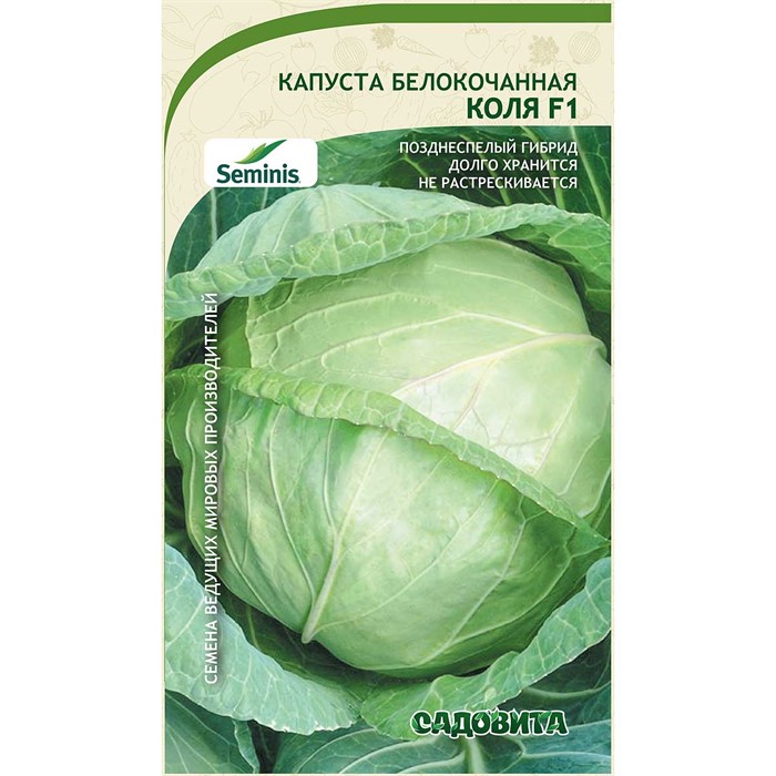 Капуста Коля б/к F1 10шт Seminis/Садовита