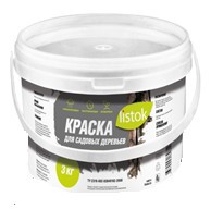 Краска д/садовых деревьев 3кг Listok