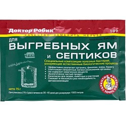 Антисептик Доктор Робик д/выгреб. ям и сеп-в 75 гр