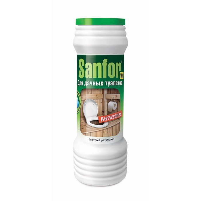 Средство дезодорирующее для дачных туалетов Sanfor, Антизапах, 400 г 7147404