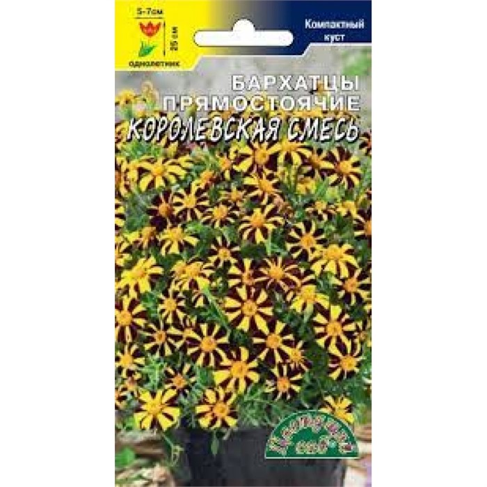 Бархатцы Королевская смесь (Цв сад)