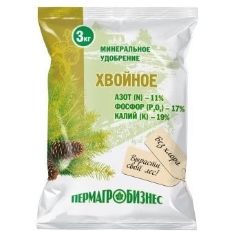 Удоб Хвойное 3кг минерал. Пермагробизнес