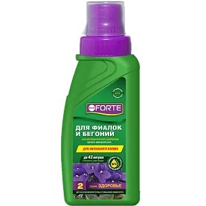 Удобрение БФ Здоровье для фиалок и бегоний 285мл 1/20 (Русинхим)