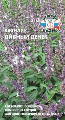 Базилик Зеленый Дивный денек 0,1г Седек