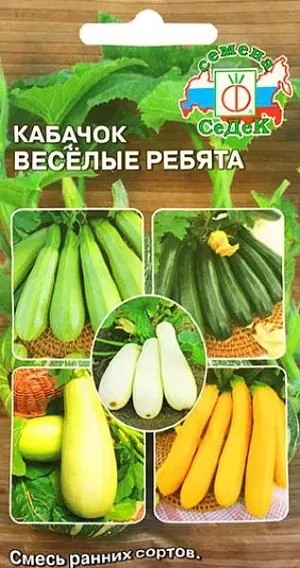 Кабачок Веселые ребята смесь 2г Седек