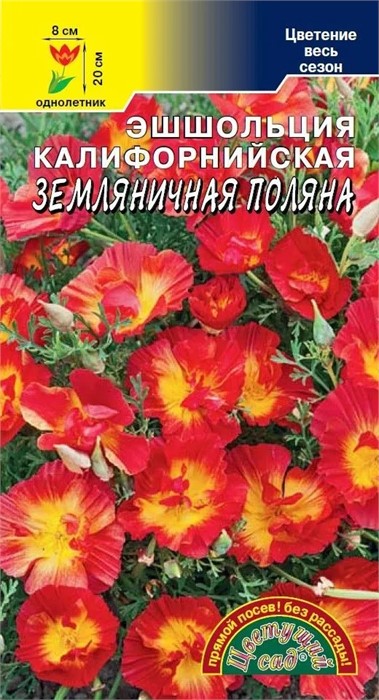 Эшшольция Земляничная поляна(Цв сад)