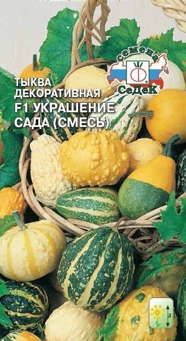 Тыква Украшение сада смесь декоративная 1г Седек