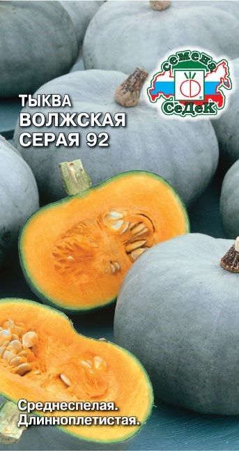 Тыква Волжская серая 92 2г Седек