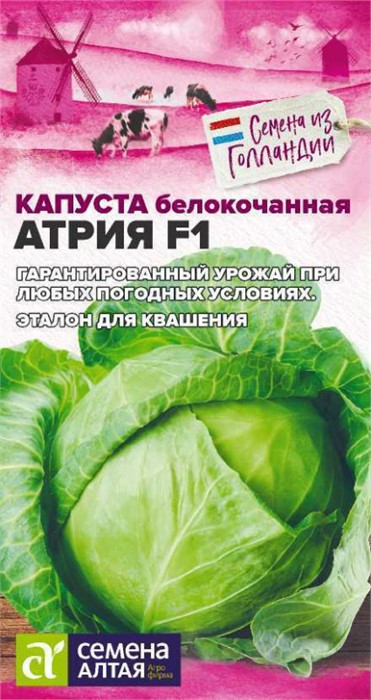 Капуста Атрия F1/Сем Алт/цп 12 шт. Seminis (Голландские Семена)