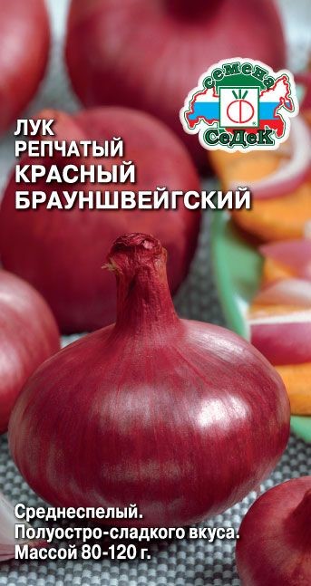 Лук Красный Брауншвейгский (репч.) Седек