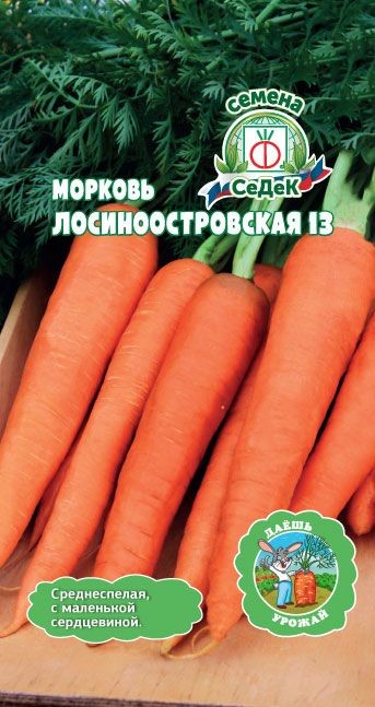 Морковь Лосиноостровская 13 2г ДУСедек