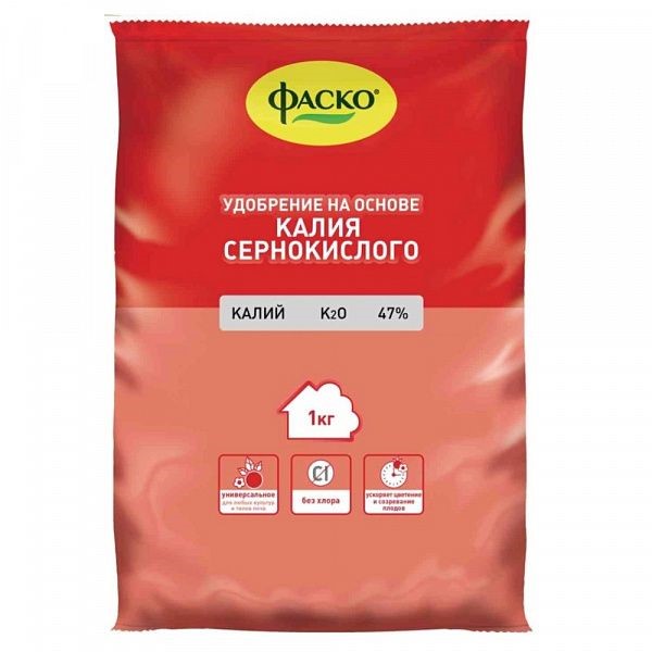 Удоб на основе Калия сернокислого 1кг