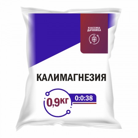 Калимагнезия 0,9кг (Нов-Агро)/в уп 30шт