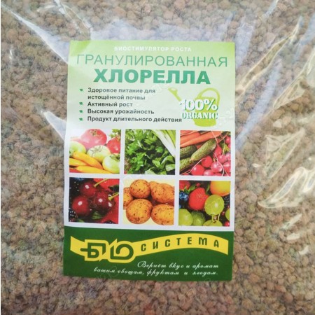 Гранулированная Хлорелла (цеолит+хлорелла) 2л. БС