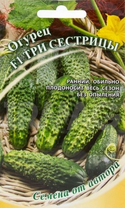 Огурец Три сестрицы F1 10шт ГШ