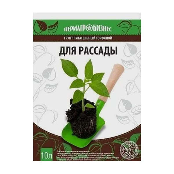 Грунт Для рассады 10л Пермагробизнес