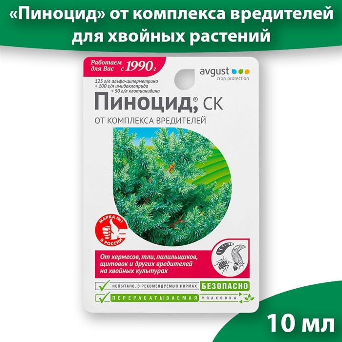 ПИНОЦИД АВГУСТ 10мл