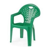 Стул-Кресло пластм. Зеленое М2609
