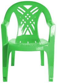 Стул-Кресло пластм. Зеленое С 1-2
