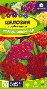 Целозия Коралловый Сад гребенчатая 0,2гр. (Семена Алтая)