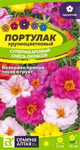 Портулак Супермахровый Смесь окрасок (Семена Алтая)