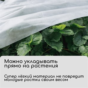 Укрывной материал Белый пл.20г/кв.м Фасов.: 3,2м х 10м