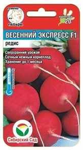 Редис Весенний экспресс F1 1гр Сиб Сад