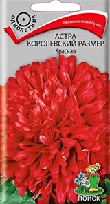 Астра (однолетняя) королевский размер Красная 0,1гр.Поиск