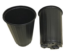 Горшок Д14МР (10шт) 2,0л полипр.,чёрный