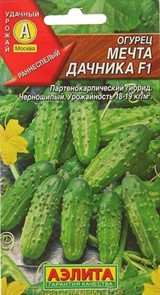 Огурец Мечта дачника F1 10шт Аэлита Огурец Мечта дачника F1 10шт Аэлита