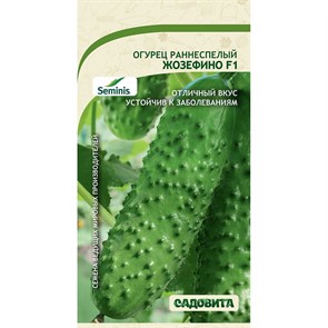 Огурец Жозефино F1 5шт Seminis/Садовита Огурец Жозефино F1 5шт Seminis/Садовита