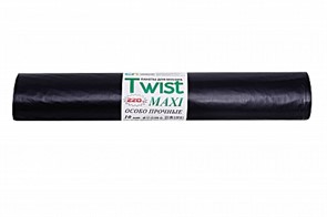 Мешок д/мусора "Twist Maxi" 220л 10шт ДиС 24616