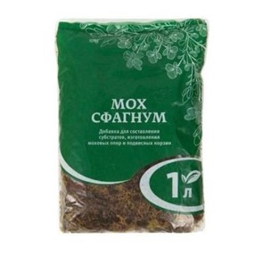 Мох-сфагнум 1л Биотехнологии Мох-сфагнум 1л Биотехнологии