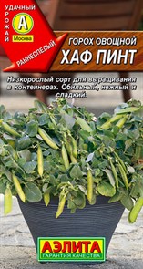 Горох Хаф Пинт овощной 10шт Аэлита