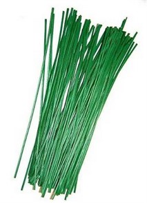 Подвязки д/растений 30см 100шт проволка в ПВХоболочке NA739